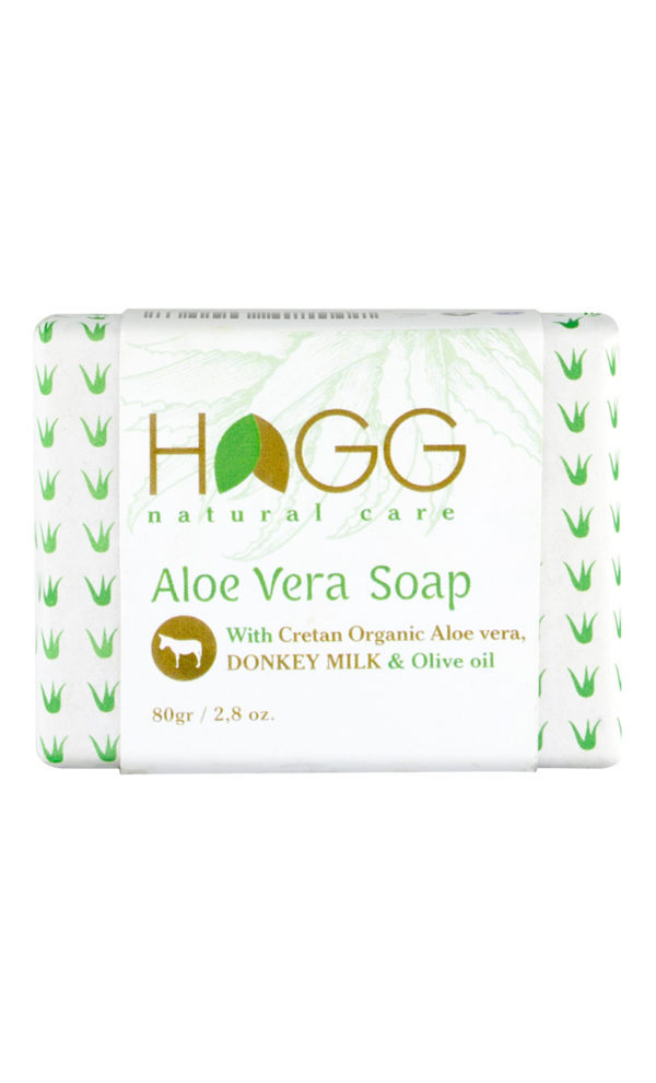 HAGG natural care - Aloe Vera Seife (Eselsmilch & Olivenöl) - 80 g.